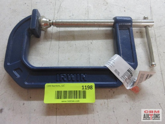 Irwin 225104 4" Heavy Duty C Clamp