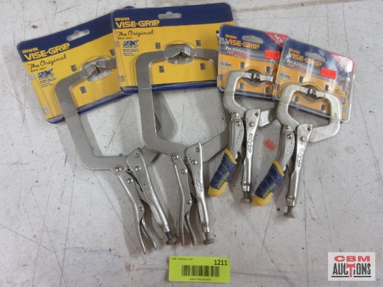 Irwin Vise Grip 2-6R Welding Clamps 2-9DR Welding Clamps ...