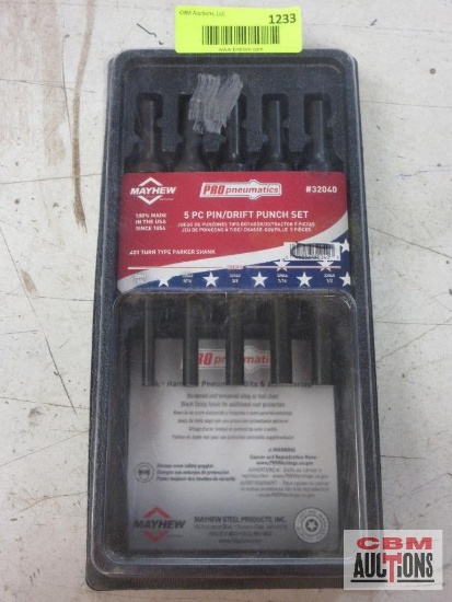 Mayhew 32040 5Pc Pin/Drift Punch Set