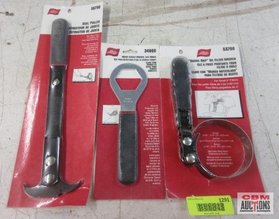 Lisle 56750 Seal Puller 34900 Water Sensor Wrench 53700 Swivel Grip Oil Filter Wrench