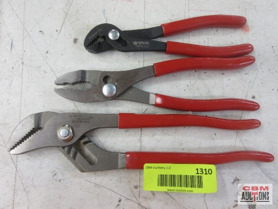 Wilde G271P.NP 10? Tongue Groove Pliers G263P.NP 8? Slip Joint Pliers G251.B 6-3/4? Angle Nose