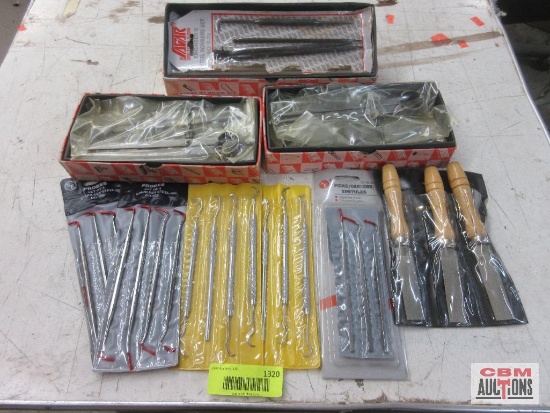 Probes & Picks Wood Chisels Caliper Set Engineers Scribe Set ...