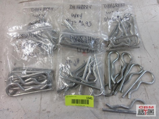 DHH68884 1/4"x4" Hair Pins