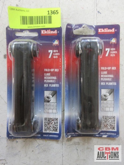 Eklind 21172-Fold...Up Hex Key 2mm-8mm