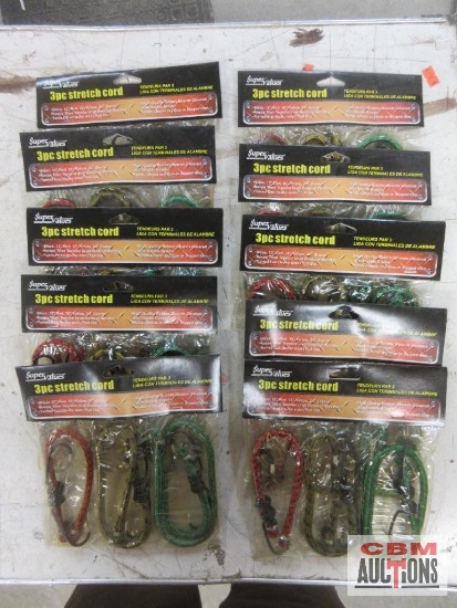 10-Super Valve Bungee Cords
