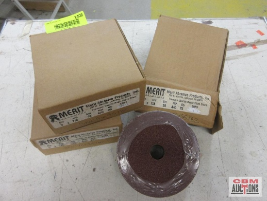 3-Merit ME95782 5" 36" Grit Sanding Disks