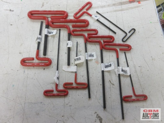 Eklind SAE T Handle Hex Allen Wrenches