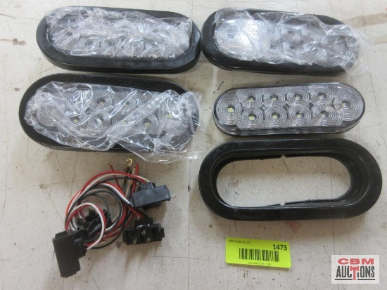 Jammy J-66C-4K 6? Oval LED Backup Lamp Kit