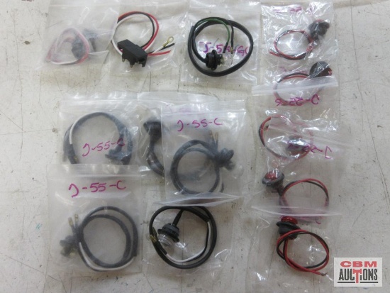 Jammy J-55 3/4" Led Lights & Replacement Harnesses