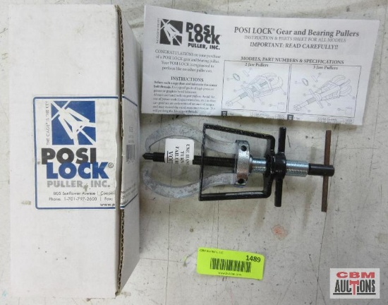 Posi-Lock D-202 3]2 Jaw 3" 2 Ton Gear & Bearing Puller