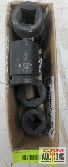 GP Grey Pneumatic 4Pt Bud Impact Sockets