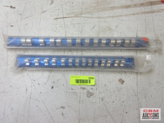 Titan 2?1/2" Drive Magnetic Aluminum Socket Rail Metric
