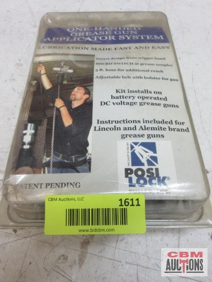 Posi Lock One-Handed Grease Gun Applicator System