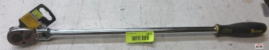 Titan 11302 1/2" Extra Long Flex Head Ratchet