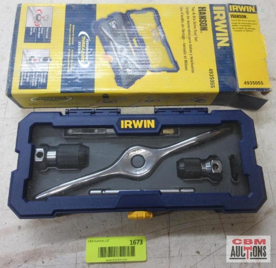 Irwin Hanson 4935055 Tap & Die Drive Tool Set