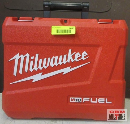Milwaukee 2853-22 M18 Fuel 1/4" Hex Impact Driver (EMPTY CASE ONLY)