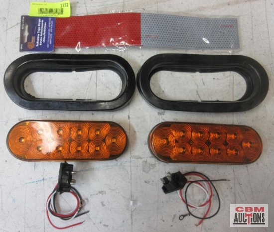 Amber Lights, Grommets, Pigtails & Reflective Tape