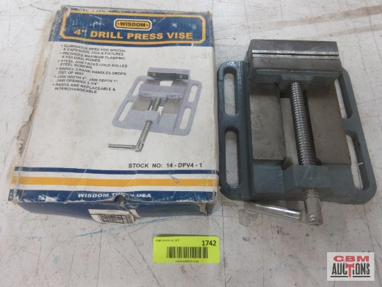 Wisdom 14-DPV4-1 4" Drill Press Vise