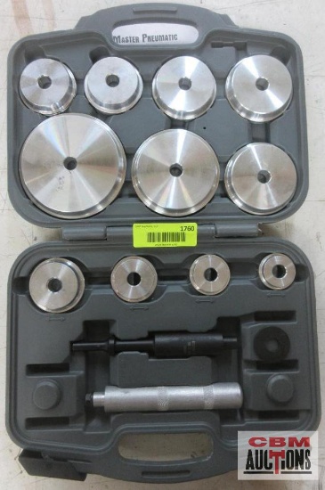 Lisle 12800 Master Pneumatic Bearing Race & Seal Driver Set