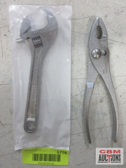 Cresent 6" Adjustable Wrench Slip Joint Pliers ...