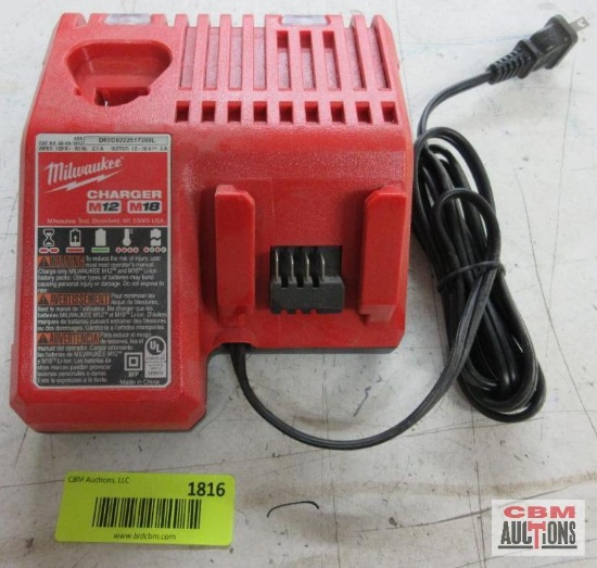 Milwaukee 48-59-1812 M12 & M18 Battery Charger