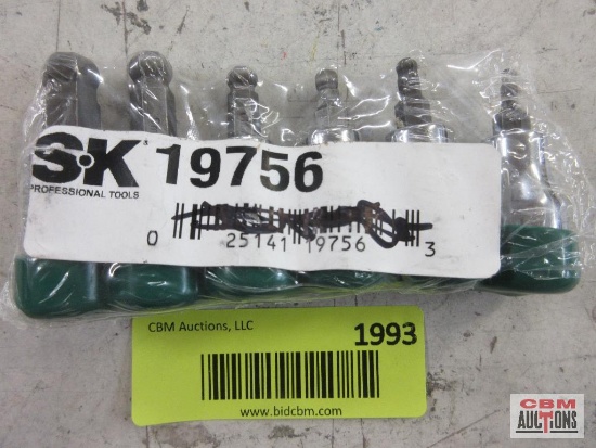 SK 19756 3/8" Dr Hex Ball Sockets Metric 3mm-10mm