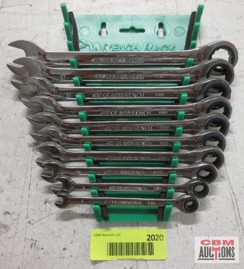 Gearwrench Ratcheting Combination Wrenches Metric 6mm-18mm