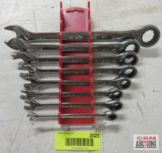 Gearwrench Ratcheting Combination Wrenches SAE 1/4"-3/4"