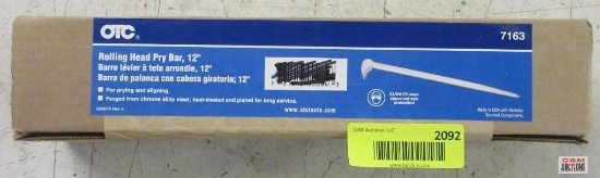 OTC 7163 Rolling Head 12" Pry Bar...