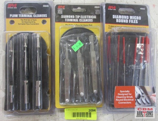 IPA Future Now 8045 Plow Terminal Cleaners 80400 Diamond Tip Electrical Terminal Cleaners 8042