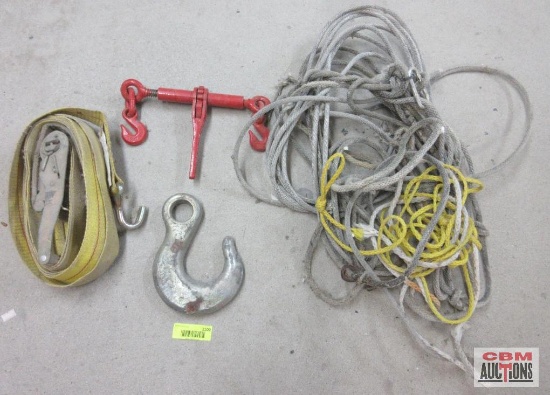Rope, Hook, Strap & Load Binder