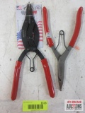 Wilde G409.NP 9? Angle Tip Lock Ring Pliers G705.B/CS 10