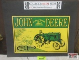 John Deere GP Metal Collector Metal Sign