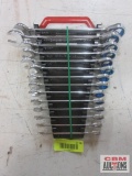 Wisdom Combination Ratcheting Wrenches 8mm-22mm