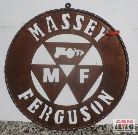 Massey Ferguson Metal Sign 24"