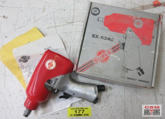 Sunex SX-634C 1/2" Dr Air Impact Wrench