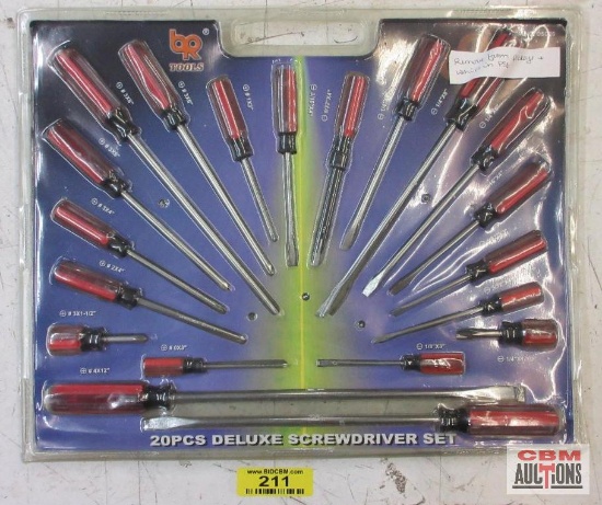 BR Tools DSD20 20 Pc Screwdriver Set
