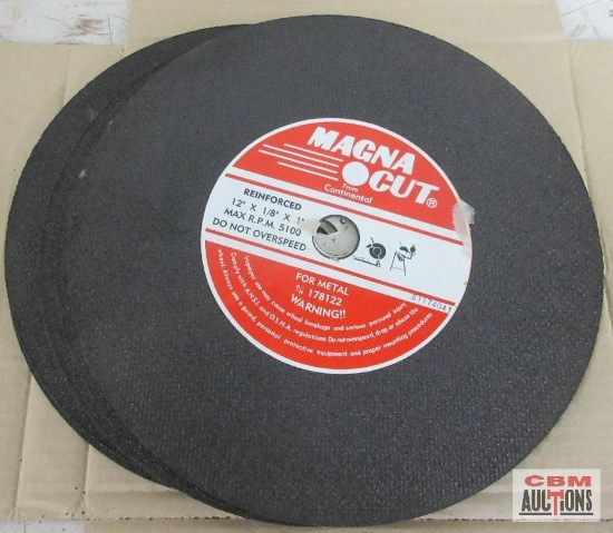10-Magna Cut 57-204 12"x 1/8"x1" Cutting Blades