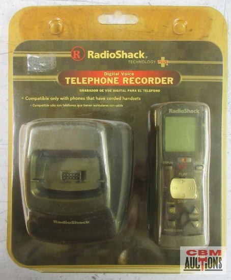Radio Shack Technology Plus 43-127 Digital Voice Telephone Recorder