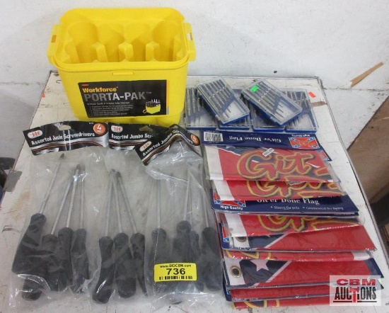 Legacy GCB12 Workforce Porta-Pak 12 Pack Caulk & Grease Tube Storage...... Precision Screw Drivers