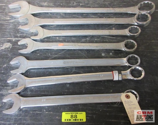 Sunex Combination Wrenches Metric 25mm-50mm