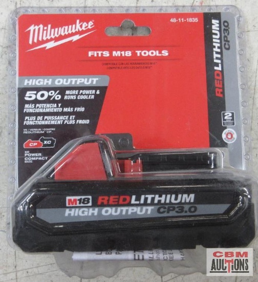 Milwaukee 48-11-1835 M18 Red Lithium High Output...CP3.0 Battery