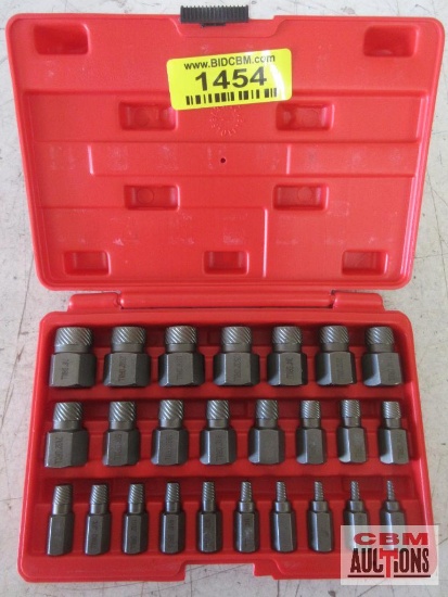 Stark 33604 25pc Multi-Spline Screw Extractor Set w/ Molded Storage Case