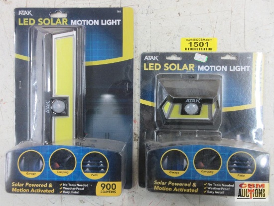 Atak 702 LED Motion Solar Light 900 Lumens... Atak 705 Led Solar Motion Light 350 Lumens...- 2pack