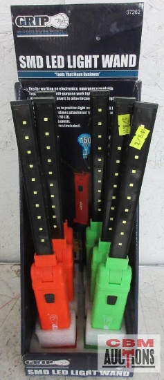 Grip 37262 SMD LED Light Wands 150 Lumens - Set of 6 (3 Neon Orange - 3 Neon...Green)