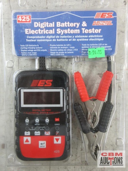 ES Electronic Specialists 425 Digital Battery & Electrical System Tester...