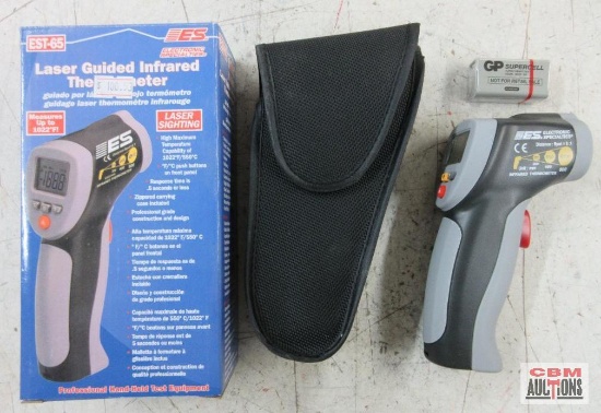 ES Electronic Specialist EST-65 Laser Guided Infrared Thermometer