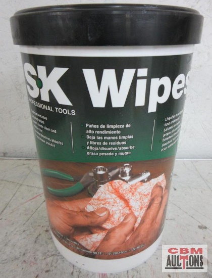 SK Tools SWIPES1 S-K High Performance Cleaning Wipes...