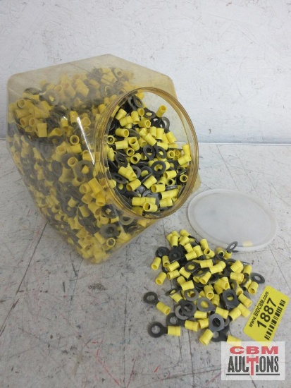 Tub of 5/16 Yellow Insulated Terminal Connectors......