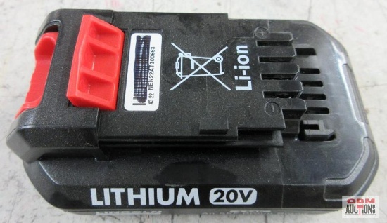 Lincoln 1871 Lithium... Battery... 20Vdc, 2.5 Ah, 50Wh...